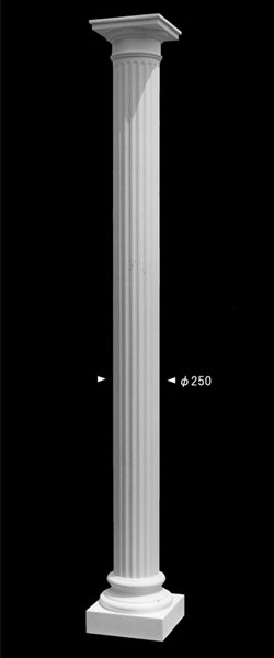 ギリシア柱 | ギリシア建築 ドリス式 (ドーリア式) 飾り円柱(丸柱) ハドソンR-185